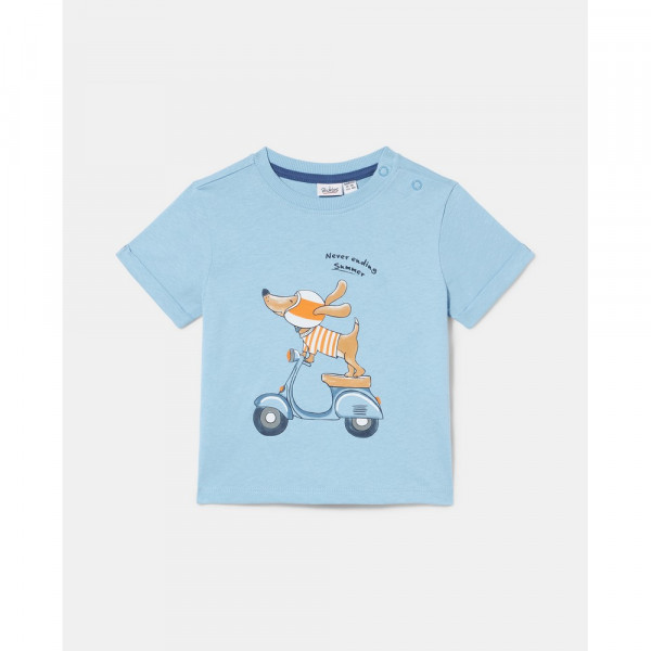 BLUKIDS MAJICA KRATAK RUKAV DUSK BLUE