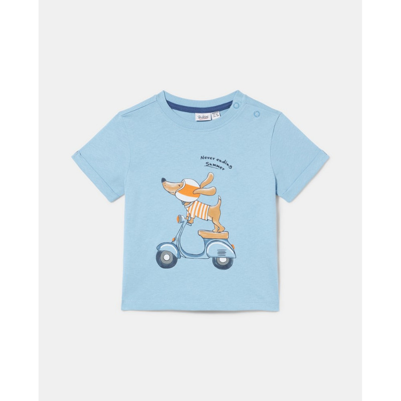 BLUKIDS MAJICA KRATAK RUKAV DUSK BLUE