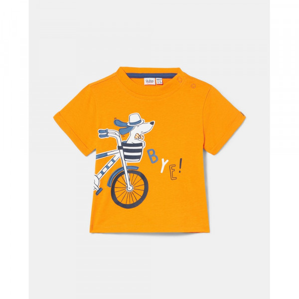 BLUKIDS MAJICA KRATAK RUKAV SUN ORANGE