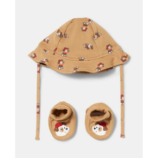 BLUKIDS SET KAPA I POPKE TAWNY BIRCH 