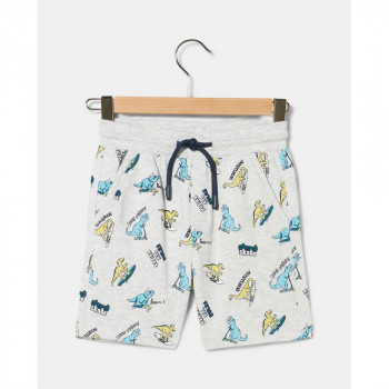 BLUKIDS SORTS LIGHT GREY MELANGE 