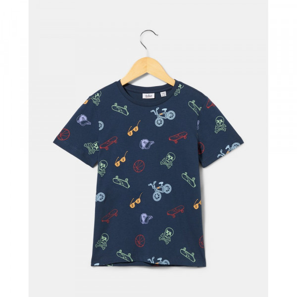 BLUKIDS MAJICA KRATAK RUKAV MOOD INDIGO