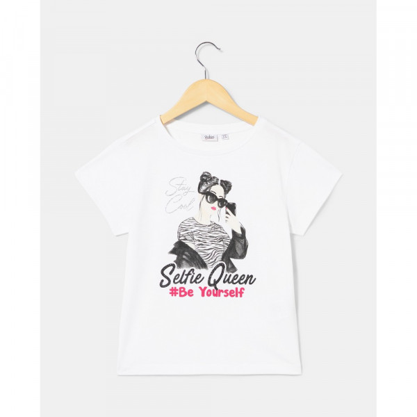 BLUKIDS MAJICA KRATAK RUKAV BRIGHT WHITE