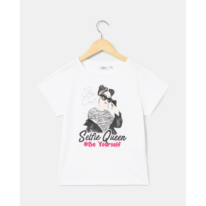 BLUKIDS MAJICA KRATAK RUKAV BRIGHT WHITE