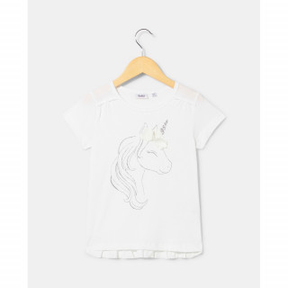 BLUKIDS MAJICA KRATAK RUKAV BRIGHT WHITE