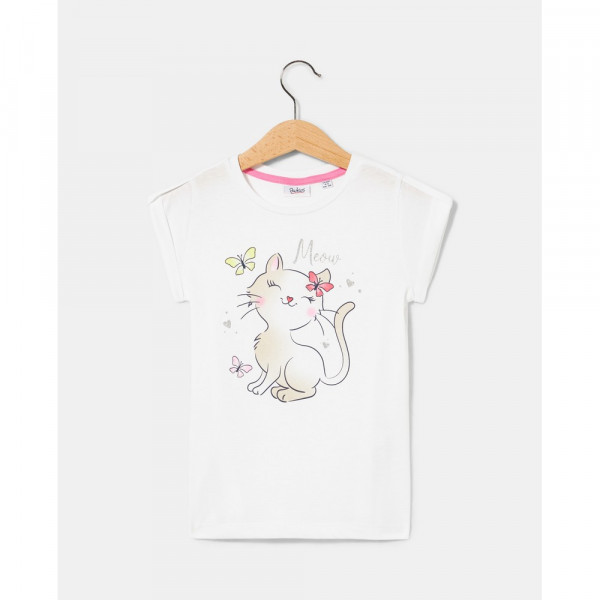 BLUKIDS MAJICA KRATAK RUKAV BRIGHT WHITE
