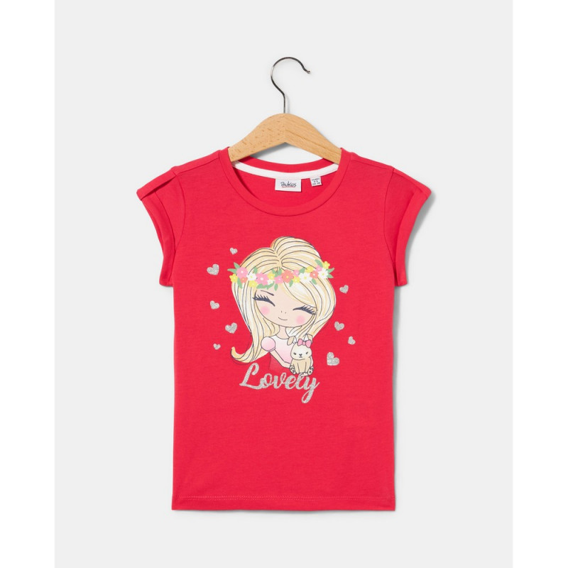 BLUKIDS MAJICA KRATAK RUKAV GERANIUM