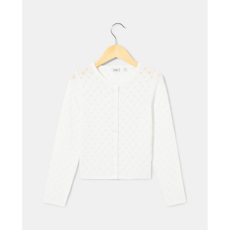 BLUKIDS KARDIGAN BRIGHT WHITE