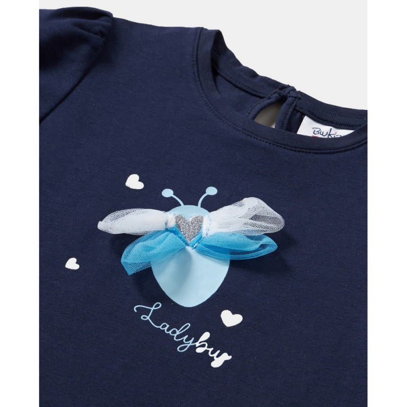 BLUKIDS MAJICA DUG RUKAV PEACOAT