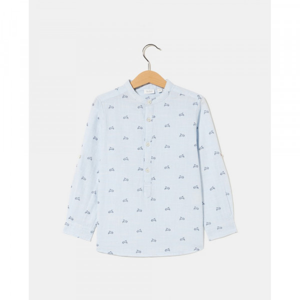BLUKIDS KOSULJA DUG RUKAV HALOGEN BLUE