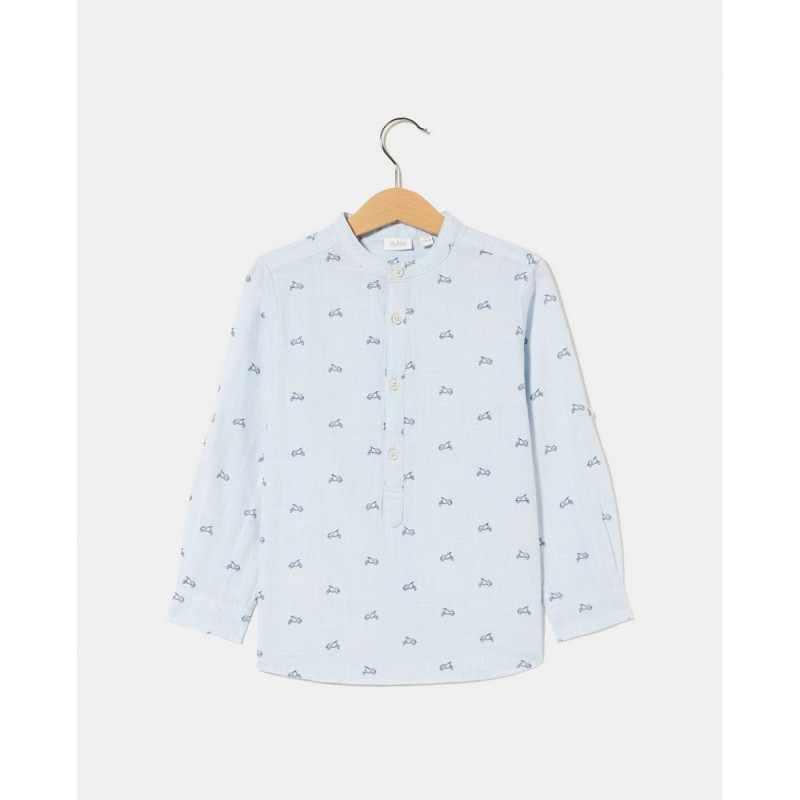 BLUKIDS KOSULJA DUG RUKAV HALOGEN BLUE