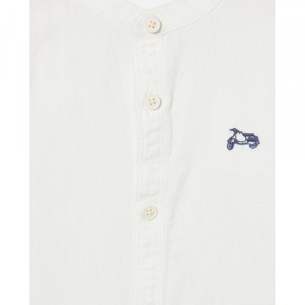 BLUKIDS KOSULJA DUG RUKAV BRILLIANT WHITE