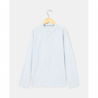 BLUKIDS KOSULJA DUG RUKAV WHITE-STRIPED AZURE 