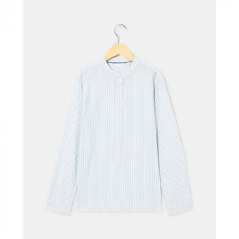 BLUKIDS KOSULJA DUG RUKAV WHITE-STRIPED AZURE 