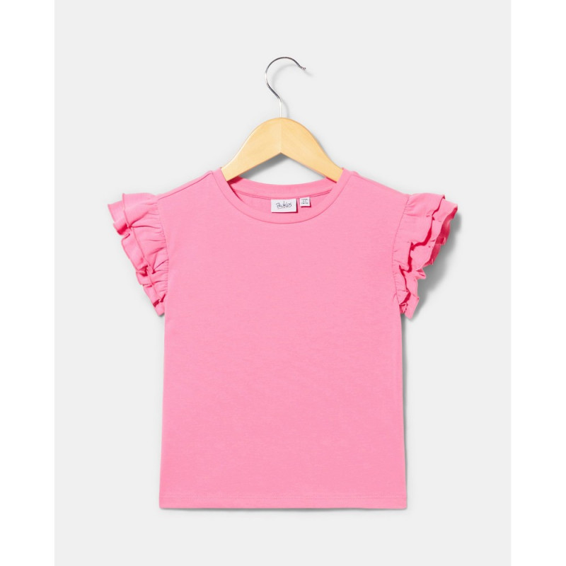 BLUKIDS MAJICA KRATAK RUKAV PINK CARNATION
