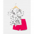 BLUKIDS MAJICA KRATAK RUKAV I SORTS BRIGHT WHITE