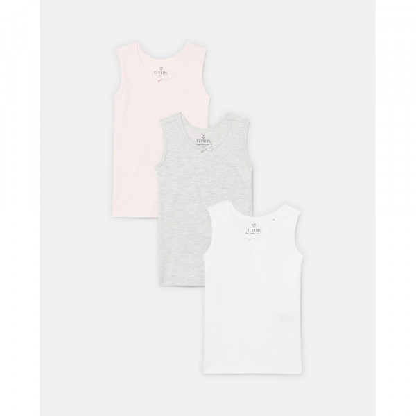 BLUKIDS PODMAJICA 3 KOM HEAVENLY PINK