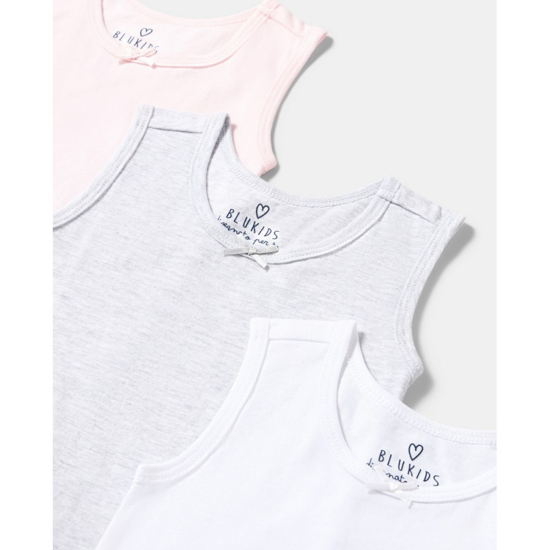 BLUKIDS PODMAJICA 3 KOM HEAVENLY PINK