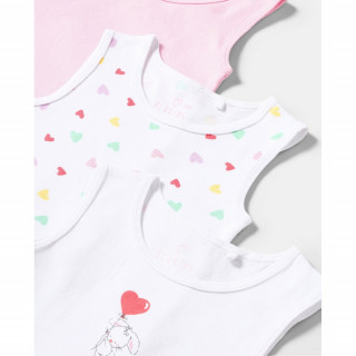 BLUKIDS BODI BEZ RUKAVA 3 KOM CRADLE PINK
