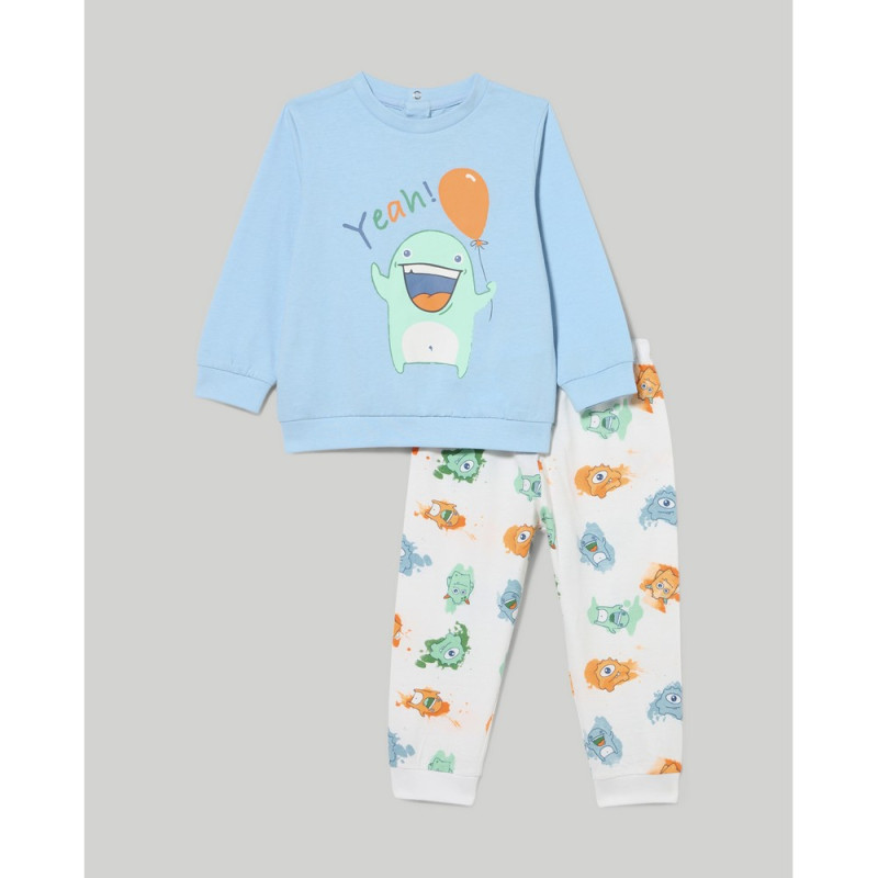 BLUKIDS PIDZAMA CASHMERE BLUE