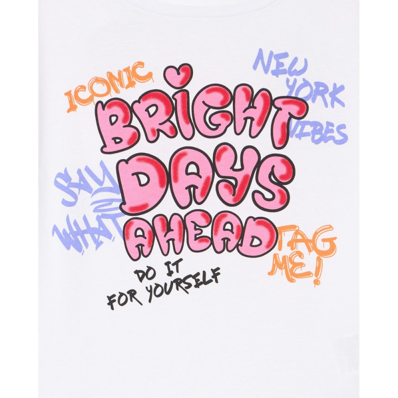 BLUKIDS MAJICA BEZ RUKAVA BRIGHT WHITE