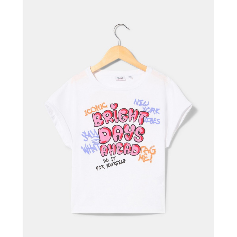 BLUKIDS MAJICA BEZ RUKAVA BRIGHT WHITE