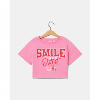 BLUKIDS MAJICA KRATAK RUKAV PINK CARNATION