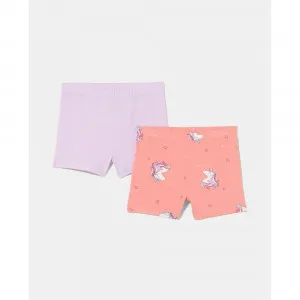 BLUKIDS SORTS 2 KOM PEACH BLOSSOM