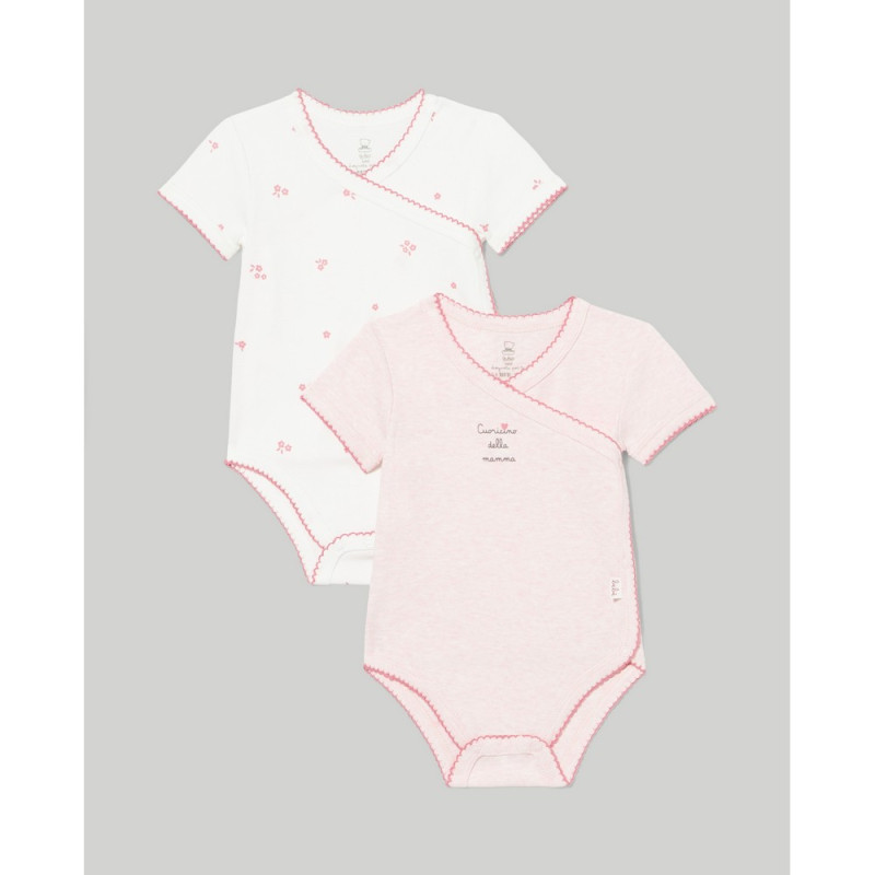 BLUKIDS BODI KRATAK RUKAV ROSEWATER2 KOM 