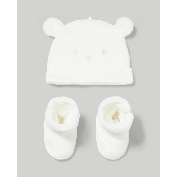 BLUKIDS SET KAPA I POPKE BLANC DE BLANC