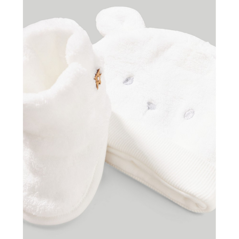 BLUKIDS SET KAPA I POPKE BLANC DE BLANC