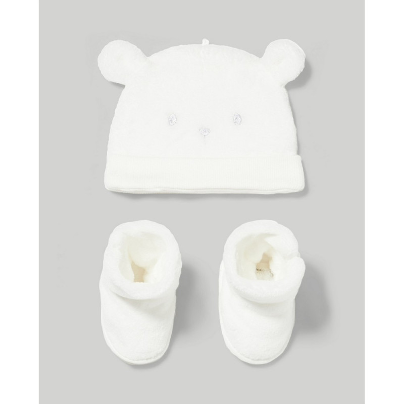 BLUKIDS SET KAPA I POPKE BLANC DE BLANC