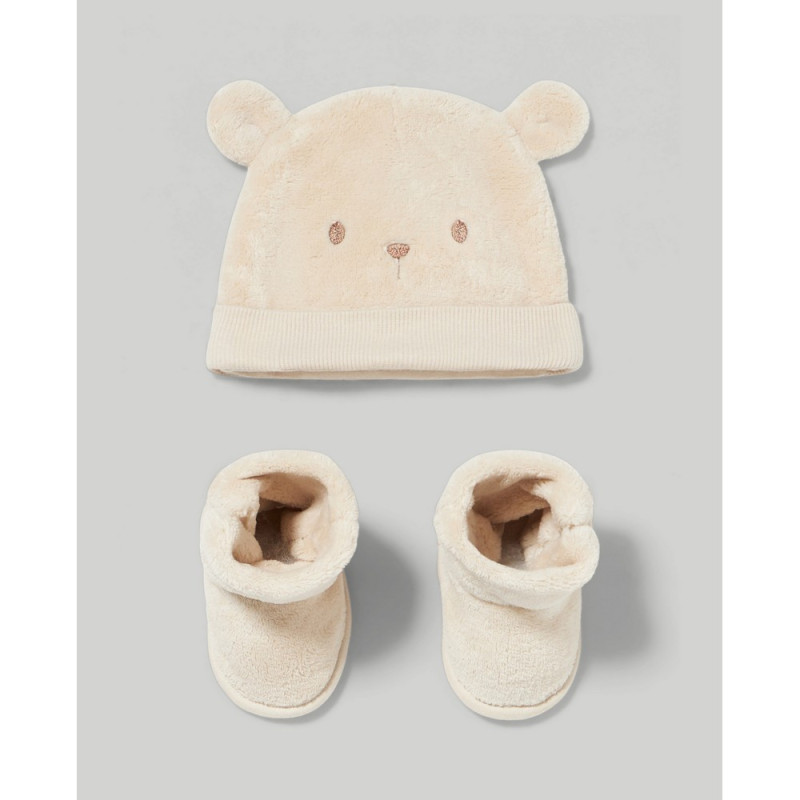 BLUKIDS SET KAPA I POPKE GRAY MORN