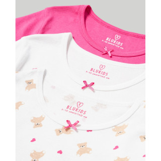 BLUKIDS MAJICA DUG RUKAV MULTICOLOUR3 KOM
