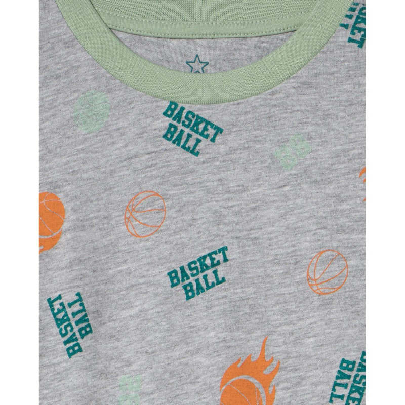 BLUKIDS PIDZAMA GREY MELANGE