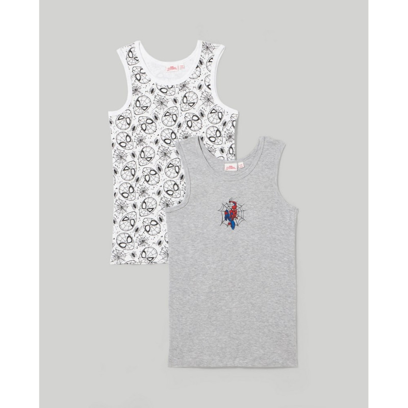 BLUKIDS PODMAJICA GREY MELANGE2 KOM
