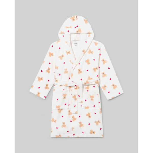BLUKIDS BADEMANTIL BRILLIANT WHITE
