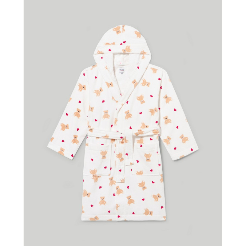 BLUKIDS BADEMANTIL BRILLIANT WHITE