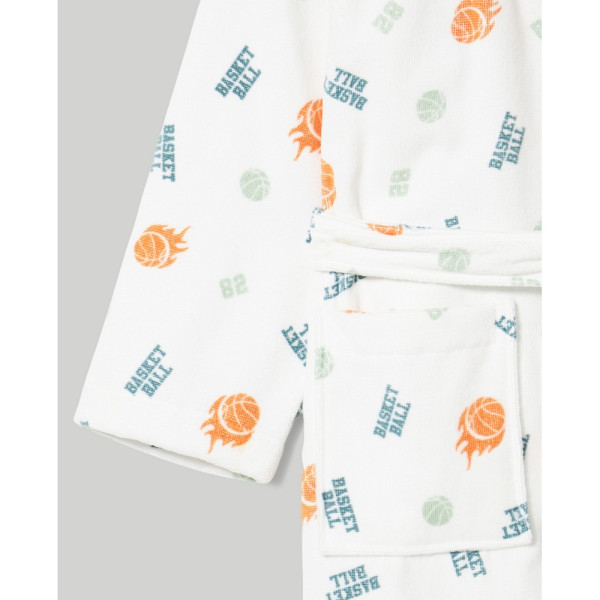BLUKIDS BADEMANTIL BRILLIANT WHITE