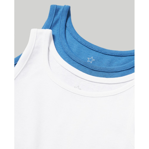 BLUKIDS PODMAJICA BLUE/WHITE2 KOM
