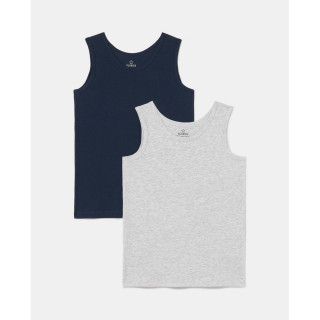 BLUKIDS PODMAJICA BLUE/GREY2 KOM