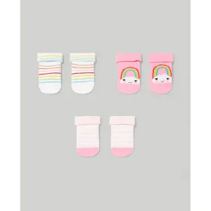BLUKIDS CARAPE WHITE/PINK3 KOM 