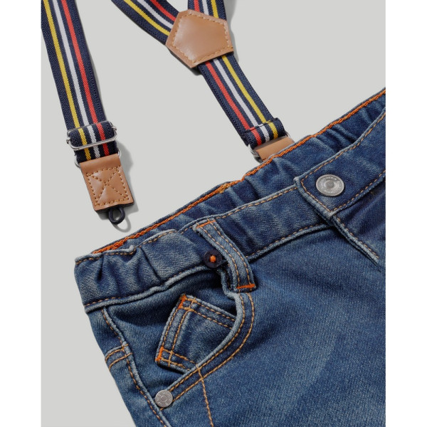 BLUKIDS FARMERKE SA TREGERIMA DARK DENIM
