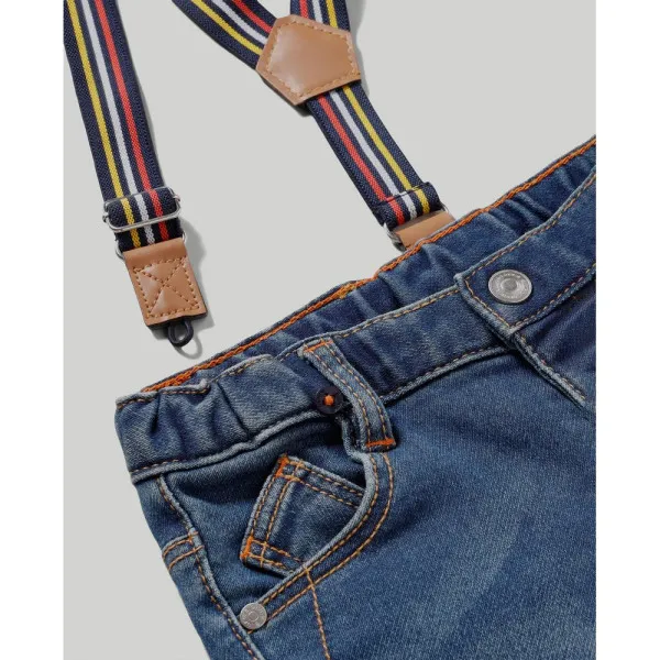 BLUKIDS FARMERKE SA TREGERIMA DARK DENIM 