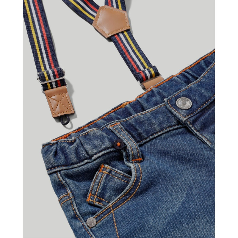 BLUKIDS FARMERKE SA TREGERIMA DARK DENIM