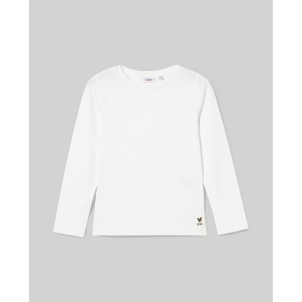 BLUKIDS MAJICA DUG RUKAV BRIGHT WHITE 