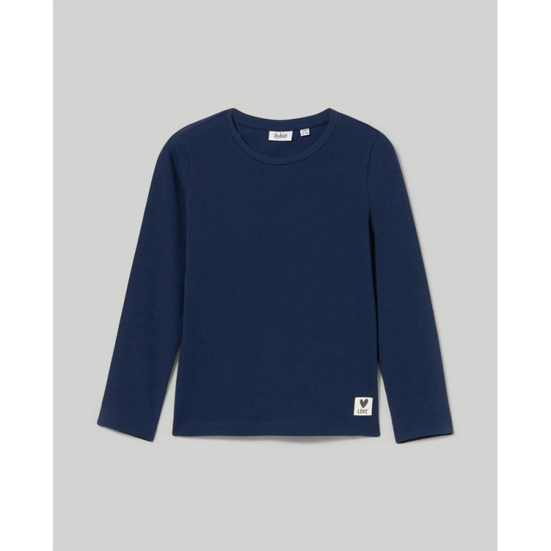 BLUKIDS MAJICA DUG RUKAV TWILIGHT BLUE