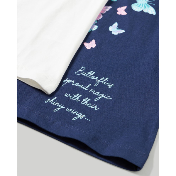 BLUKIDS MAJICA DUG RUKAV CLOUD DANCER2 KOM 