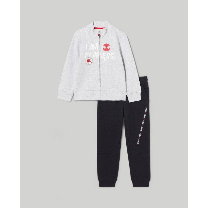 BLUKIDS TRENERKA LIGHT GREY MELANGE