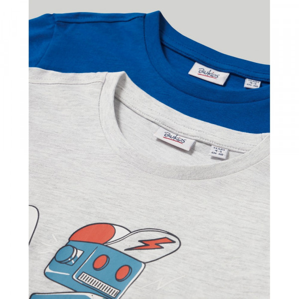 BLUKIDS MAJICA DUG RUKAV CLASSIC BLUE2 KOM 